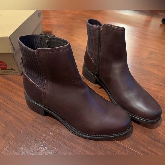 Men's Maye Palm Bordeaux Leather - Picture 1 of 5